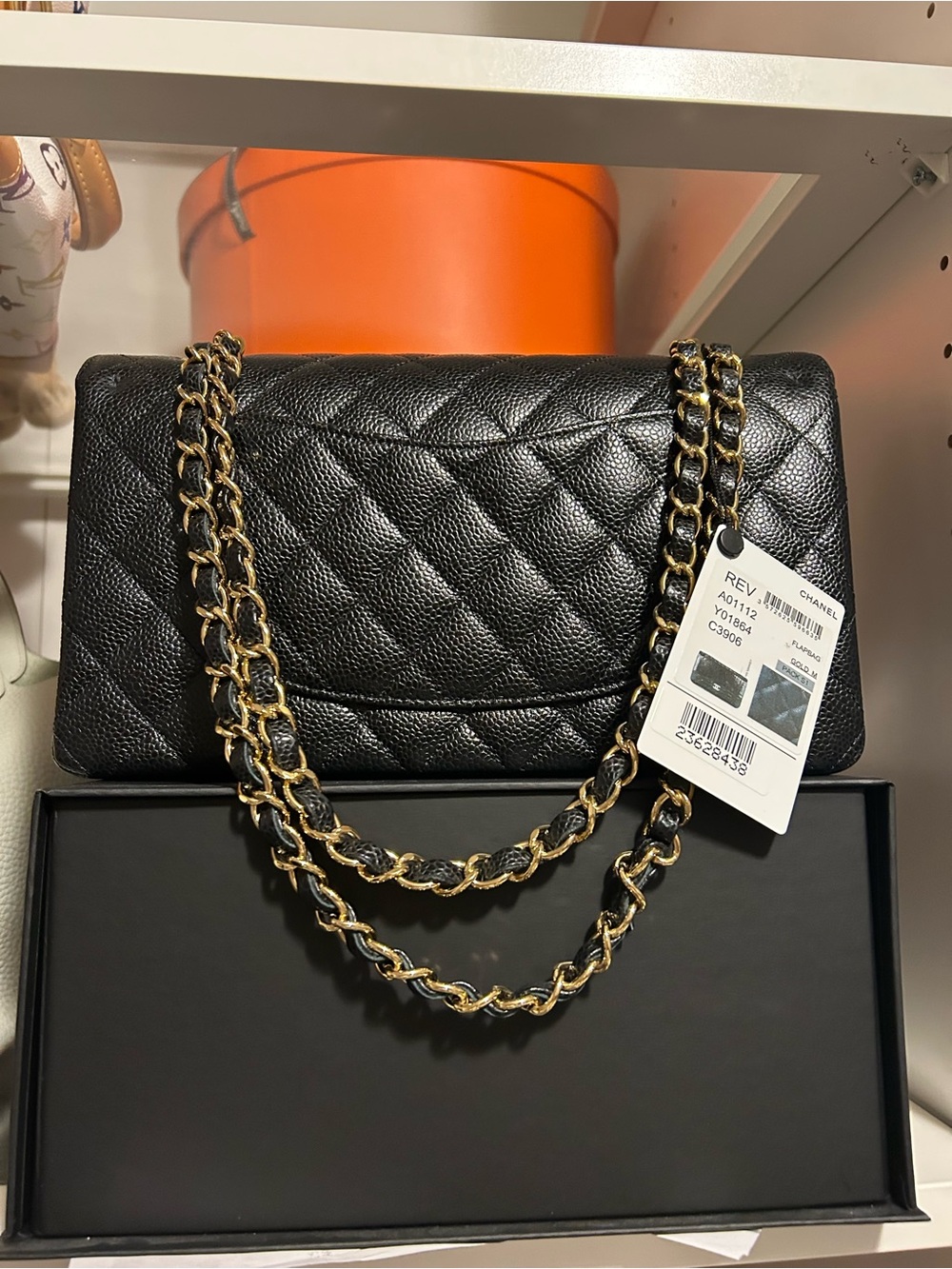 CHANEL Classic Flap Caviar Black - Picture 3 of 3